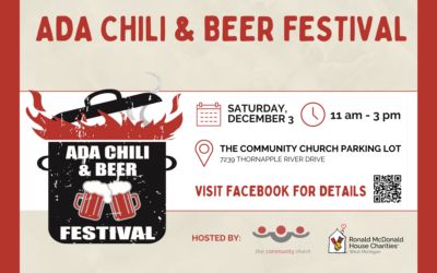 Ronald McDonald House Charities West Michigan partners with Ada for the upcoming Ada Chili and Beer Festival