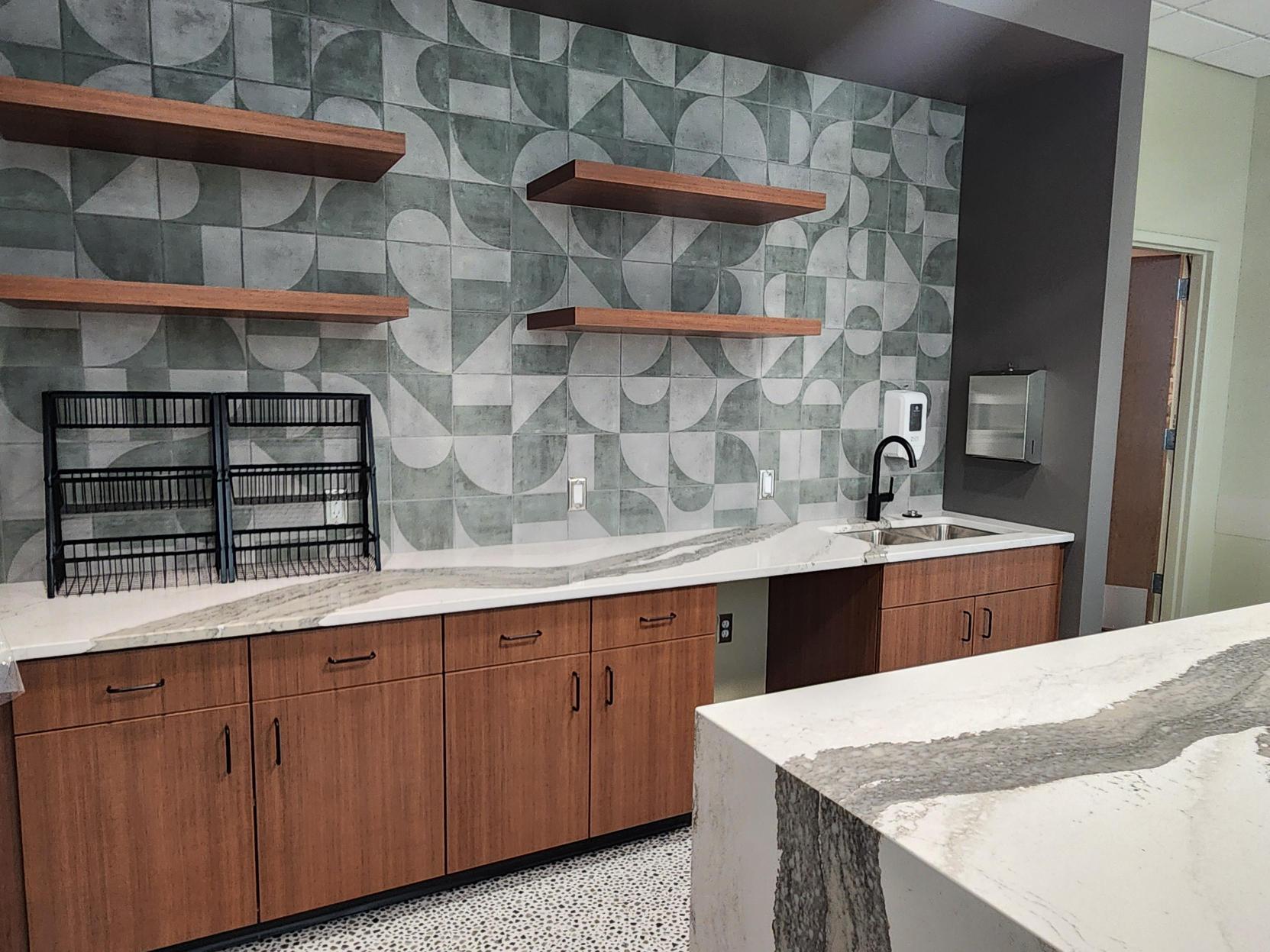 Ronald McDonald House West Michigan Family Room at Pine Rest Kitchen